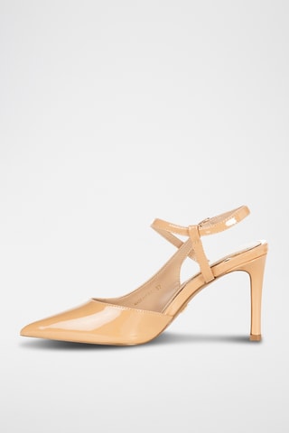 Escarpins vernis - Beige