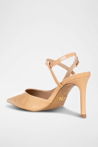 Escarpins vernis - Beige