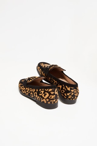 Mocassins en cuir - Camel