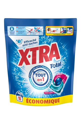 3 x 18 capsules X-TRA Total 4+1 Trio-Caps - 18 lavages