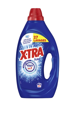 3 x Lessive Total 4+1 XTra - 27 lavages - 1,215 l