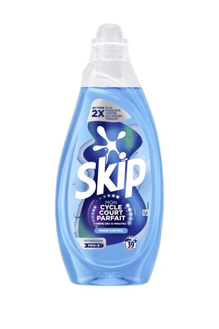 4 x Lessive liquide Odeur Control Mon Cycle Court Parfait Skip - 39 lavages