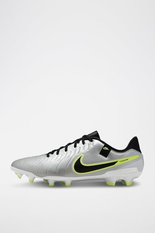 Nike Tiempo Legend 10 Academy MG en cuir - Gris