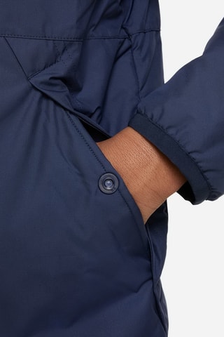 Parka de football à capuche Repel Park - Bleu marine