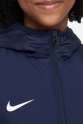 Parka de football à capuche Repel Park - Bleu marine