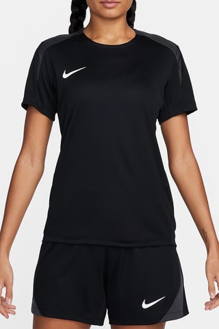 T-shirt de football Strike - Noir et anthracite