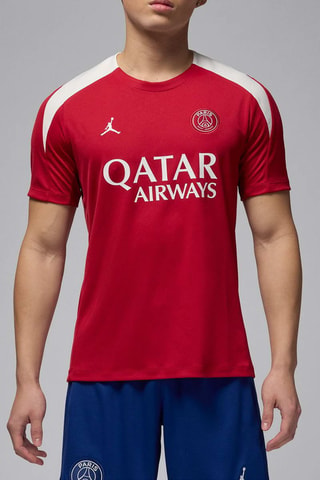 T-shirt Paris Saint-Germain - Rouge et blanc