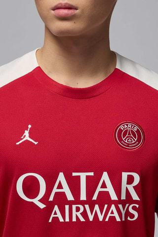 T-shirt Paris Saint-Germain - Rouge et blanc