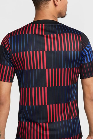 T-shirt slim de football FC Barcelone - Noir