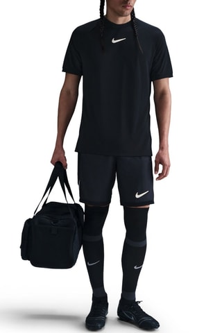 T-shirt slim de football Academy - Noir