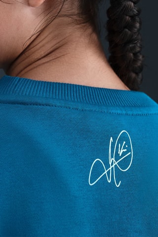 Sweat de football oversize Kylian Mbappé Club - Bleu roi