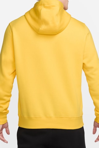 Sweat de football à capuche Park - Jaune