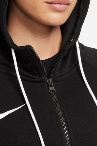 Sweat de football à capuche Park - Noir