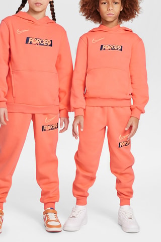 Sweat polaire de football Nike Club Fleece Erling Haaland - Corail - Nike