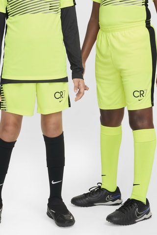 Short de football Cristiano Ronaldo - Vert fluo