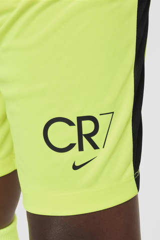 Short de football Cristiano Ronaldo - Vert fluo