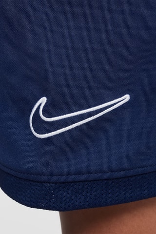 Short de football Academy - Bleu marine et blanc