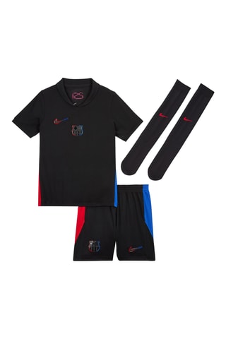 Ensemble 3 pièces de football FC Barcelone - Noir