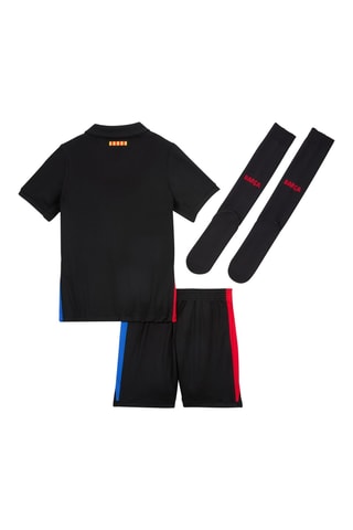 Ensemble 3 pièces de football FC Barcelone - Noir