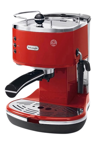 Cafetière Icona Vintage - Café moulu - 1,4 l - 1100 W - Rouge