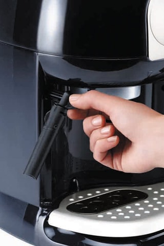Machines à café Expresso Combi Steam Espresso - Café moulu - 1,2 l - 1750 W - Noir