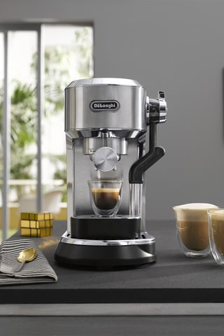 Expresso broyeur Dedica Maestro Plus - Café moulu - 1,6 l - 1450 W