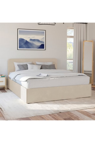 Canapé abatible con somier Louise - Cama de 160 x 200 cm