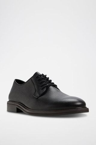 Stringate in pelle Croy - Nero