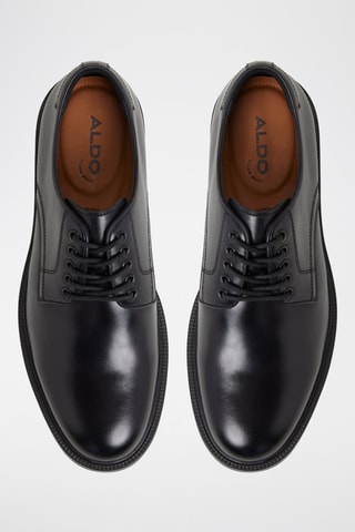 Stringate in pelle Geoff - Nero