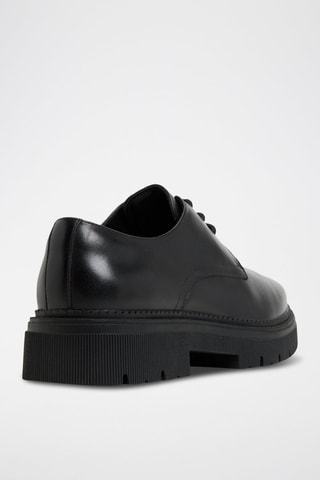 Stringate in pelle Simian - Nero