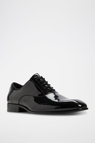 Oxford in vernice Rigo - Nero