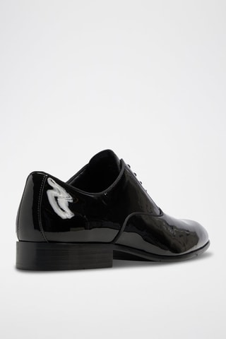 Oxford in vernice Rigo - Nero