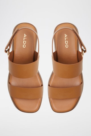 Sandali platform - Marrone