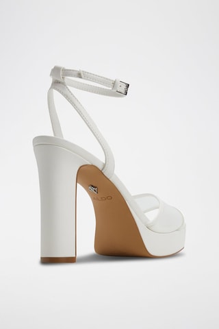 Sandali con tacco platform Chicglimmer - Bianco
