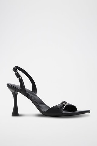 Sandali con tacco Farlie - Nero