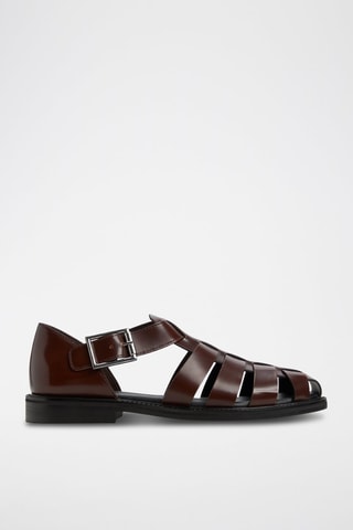Sandali in vernice Tiago - Marrone