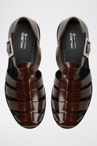 Sandali in vernice Tiago - Marrone
