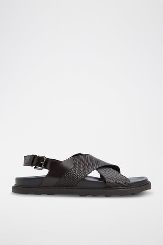 Sandali in pelle Silvo - Marrone