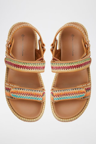 Sandali platform Mauii - Marrone