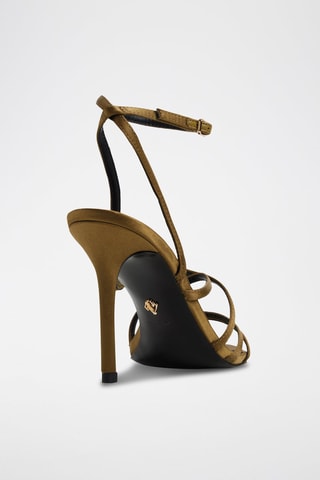 Sandali con tacco Solania - Marrone