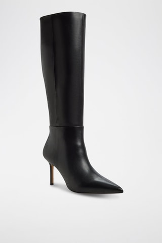 Stivali in pelle Saphiria - Nero