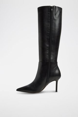 Stivali in pelle Saphiria - Nero