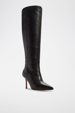 Stivali in pelle Saphiria-Wc - Nero