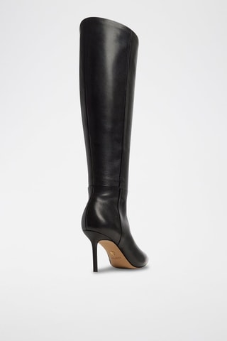 Stivali in pelle Saphiria-Wc - Nero