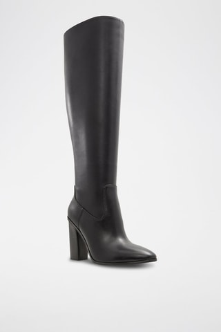 Stivali in pelle Glajar - Nero