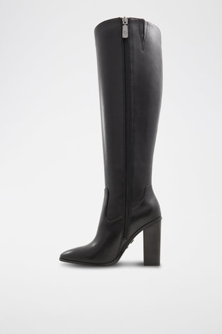 Stivali in pelle Glajar - Nero