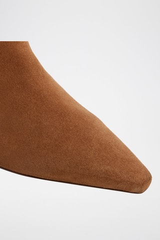 Stivali in pelle Muttsee - Marrone