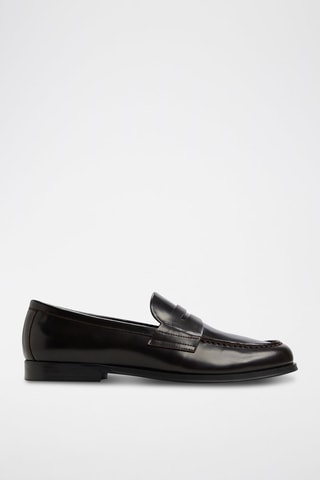 Mocassini in pelle verniciata Keifer - Marrone