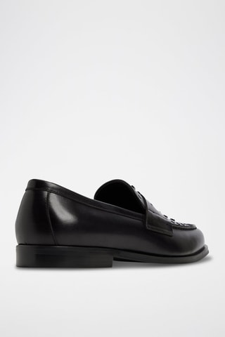 Mocassini in pelle Keifer - Nero