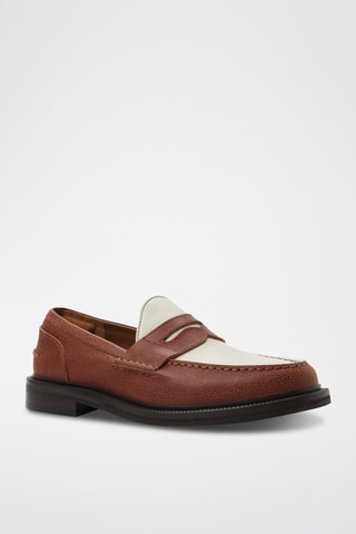 Mocassini in pelle Buckley - Marrone